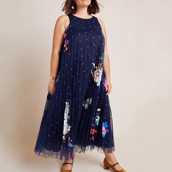 geisha designs tulle dress Geisha Designs V-Neck Corset Tulle Dress